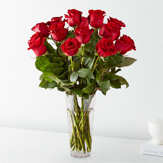 Long Stem Red Rose Bouquet – Flowers By Lorena, Chino CA