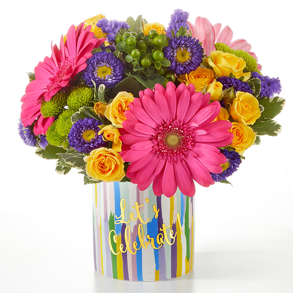 Cheers to You Bouquet – Flowers By Lorena, Chino CA