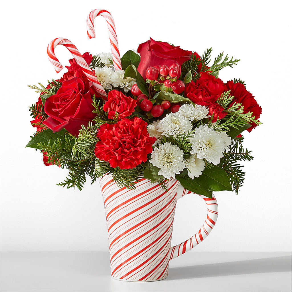Peppermint Swirl Mug – Flowers By Lorena, Chino CA
