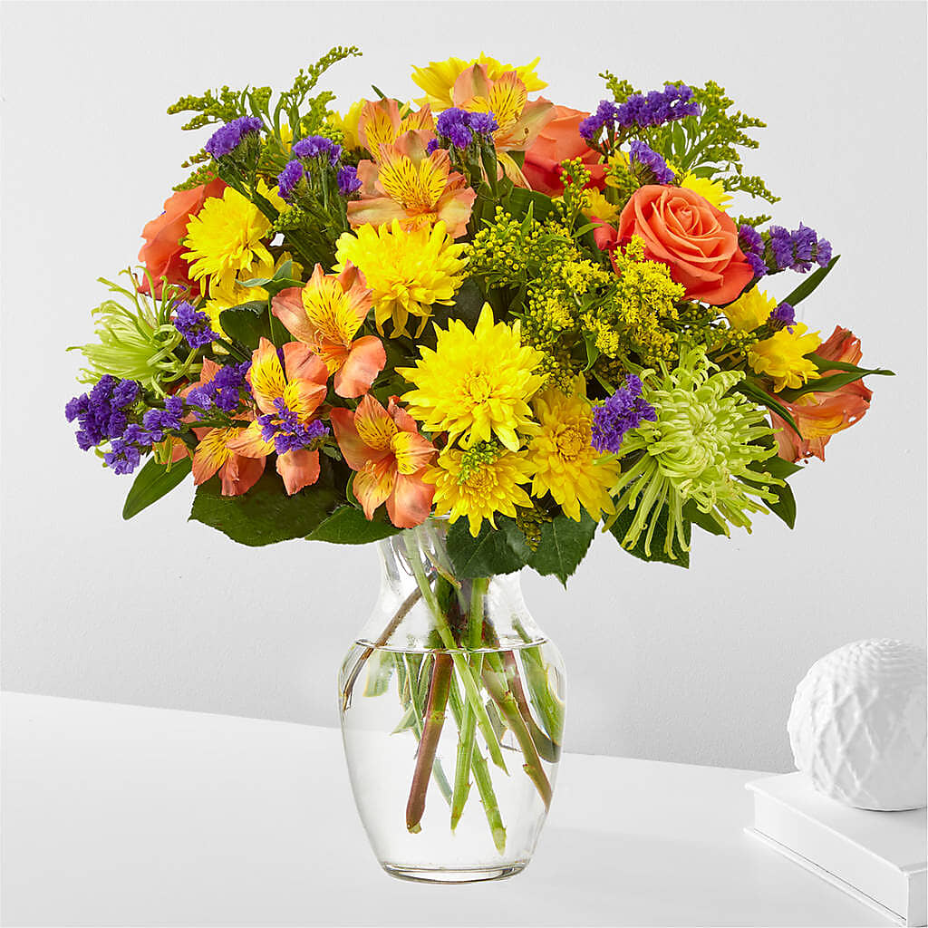 Marmalade Skies Bouquet – Flowers By Lorena, Chino CA