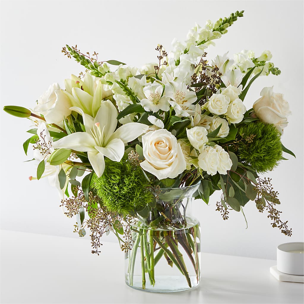 Fresh Linen Bouquet – Flowers By Lorena, Chino CA