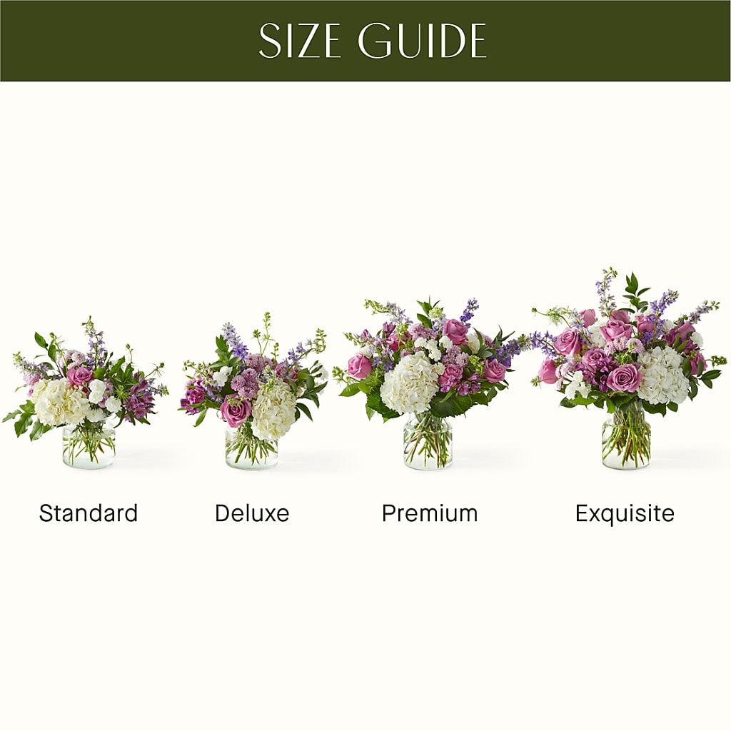 Violet Caress Bouquet – Flowers By Lorena, Chino CA