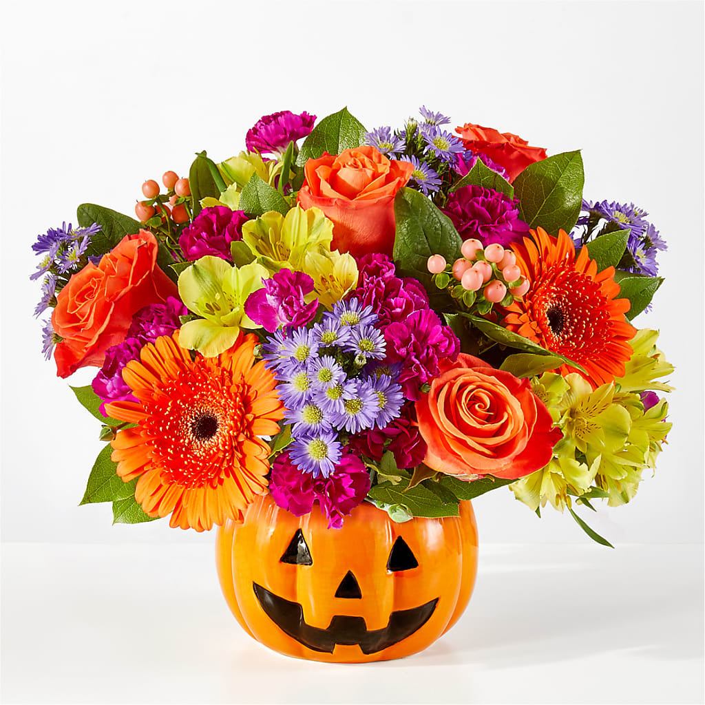 Tricks & Treats Pumpkin – Flowers By Lorena, Chino CA