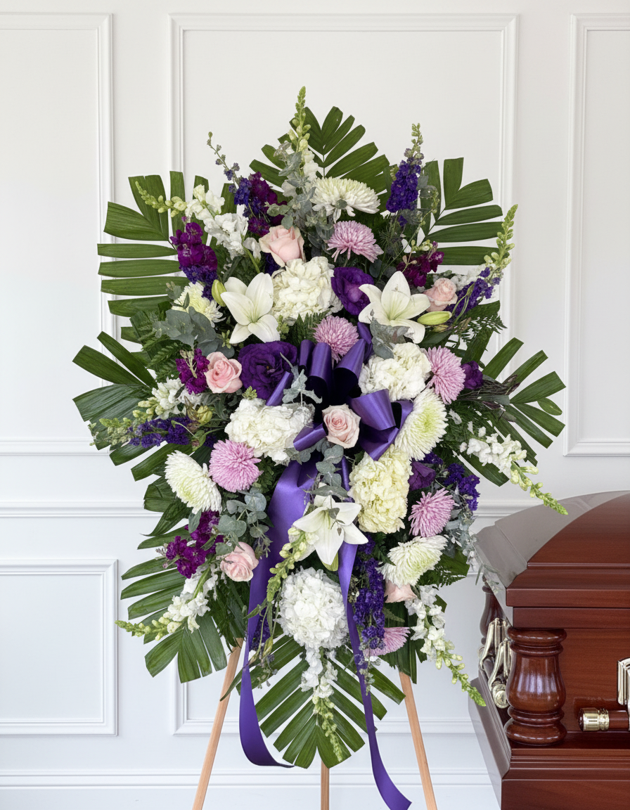 Lavender Luxe Tribute – Flowers By Lorena, Chino CA