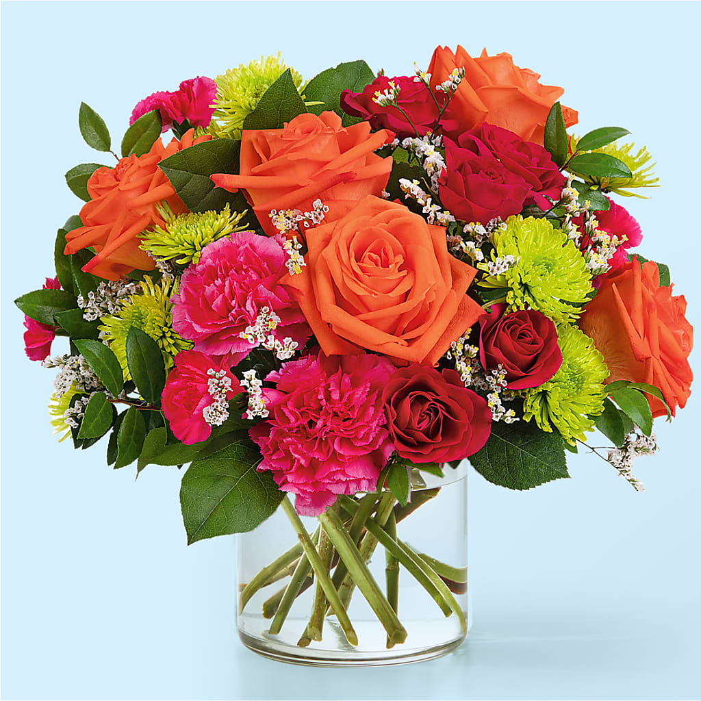 Colorful Carnival Bouquet – Flowers By Lorena, Chino CA