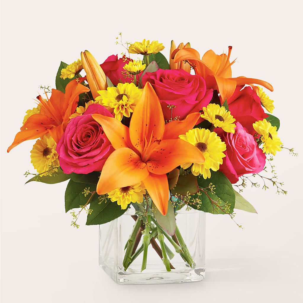 Neon Lights Bouquet – Flowers By Lorena, Chino CA