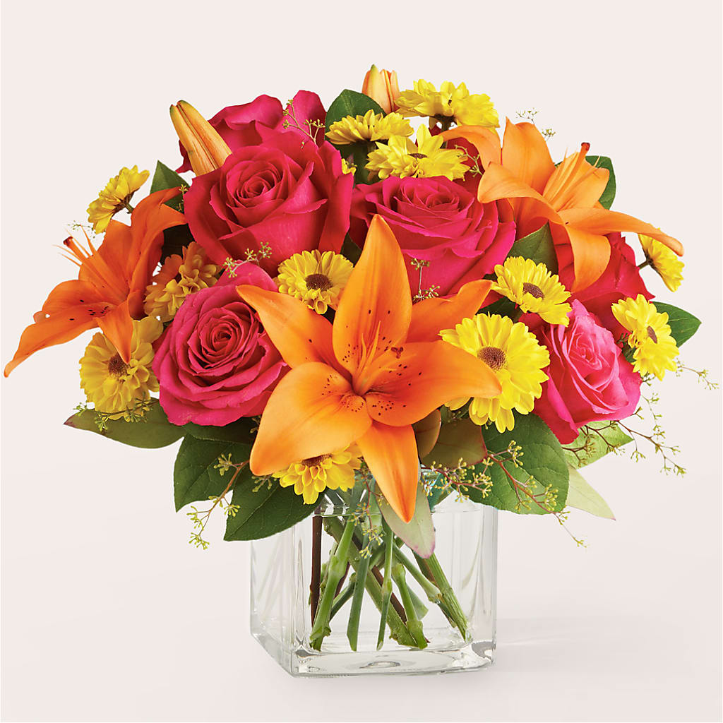 Neon Lights Bouquet – Flowers By Lorena, Chino CA