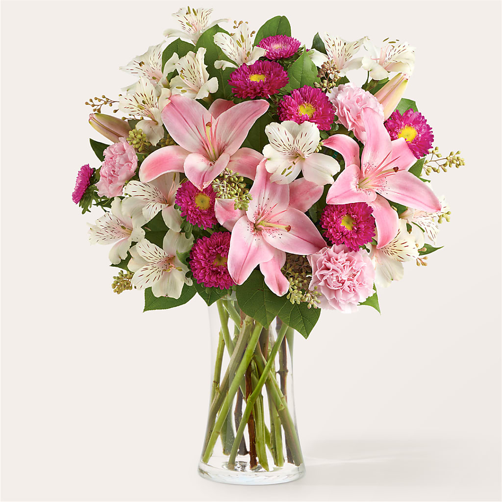 Feeling Fuchsia Bouquet – Flowers By Lorena, Chino CA