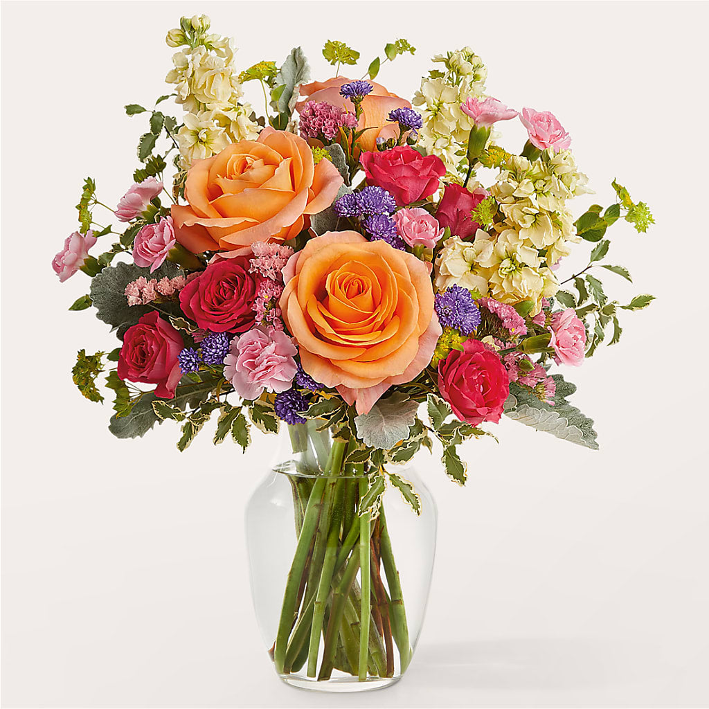 Tangerine Tango Bouquet – Flowers By Lorena, Chino CA