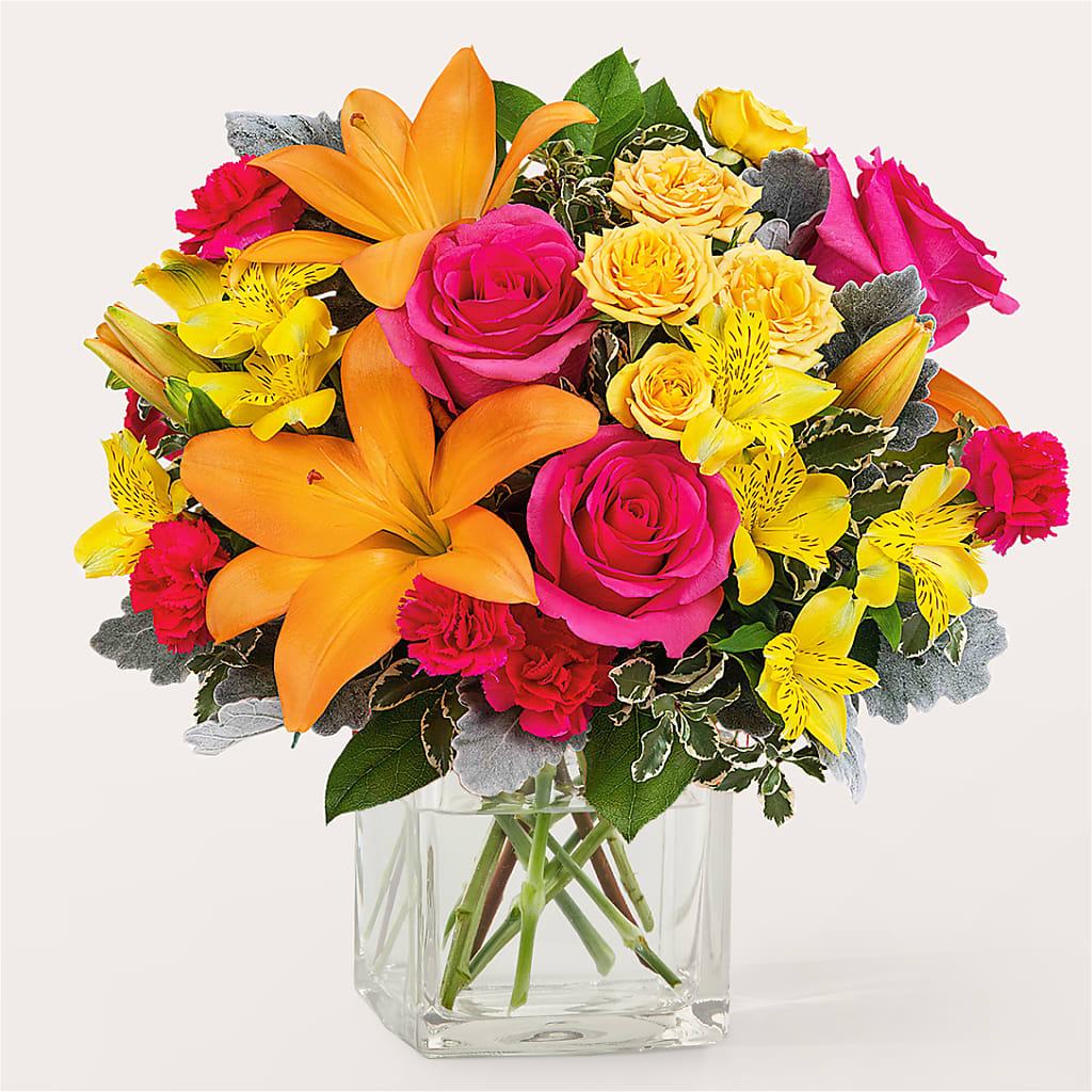 To the Tropics Bouquet – Flowers By Lorena, Chino CA