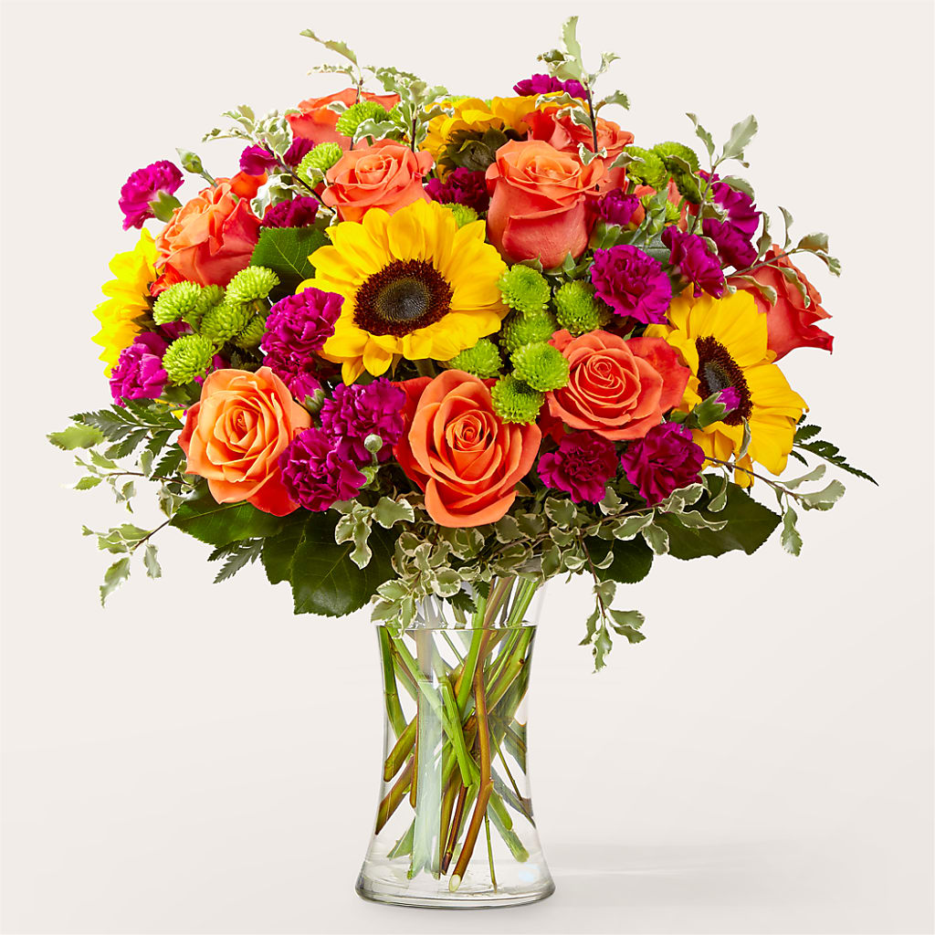 Warmth & Light Bouquet – Flowers By Lorena, Chino CA