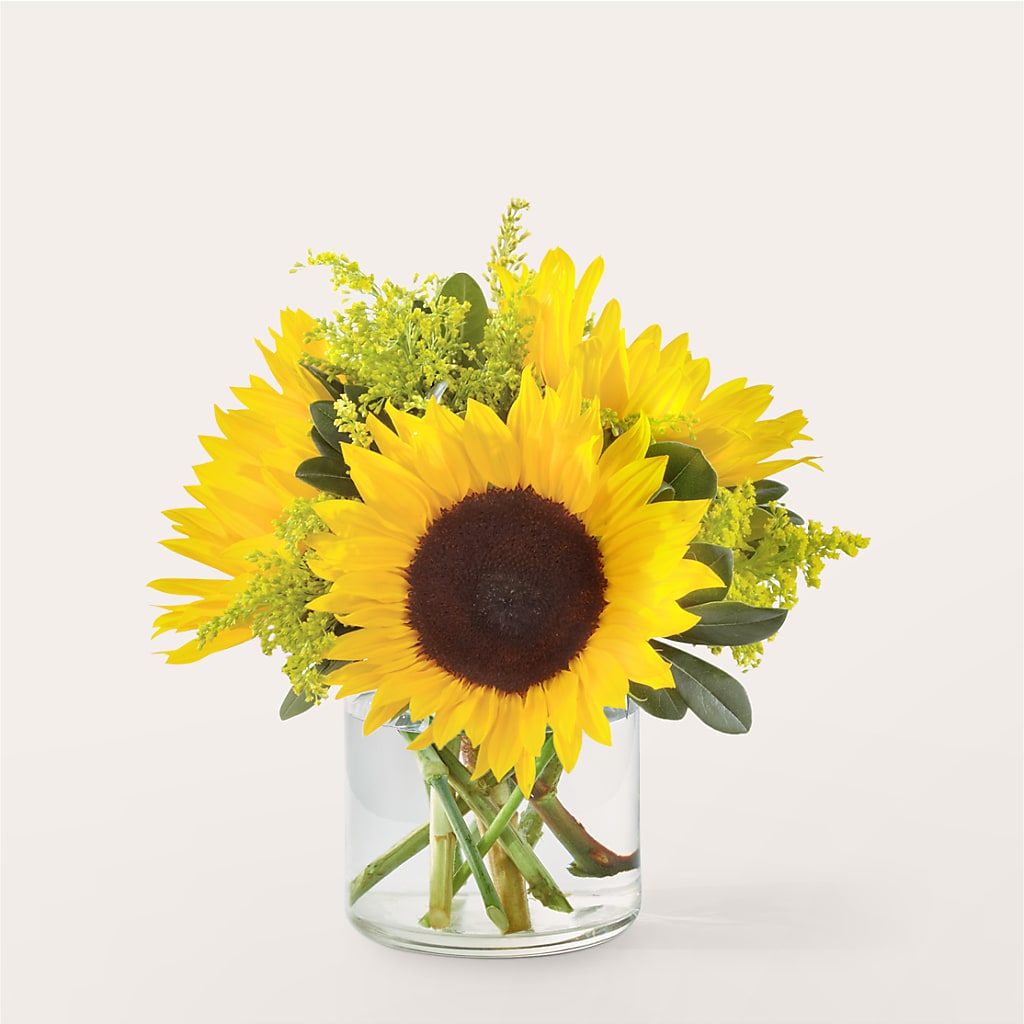 Beaming Sunflower Bouquet – Flowers By Lorena, Chino CA