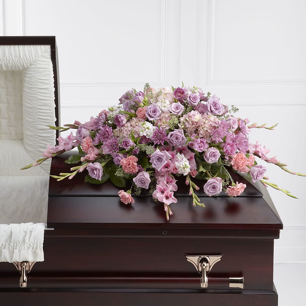 Immorata Casket Spray – Flowers By Lorena, Chino CA