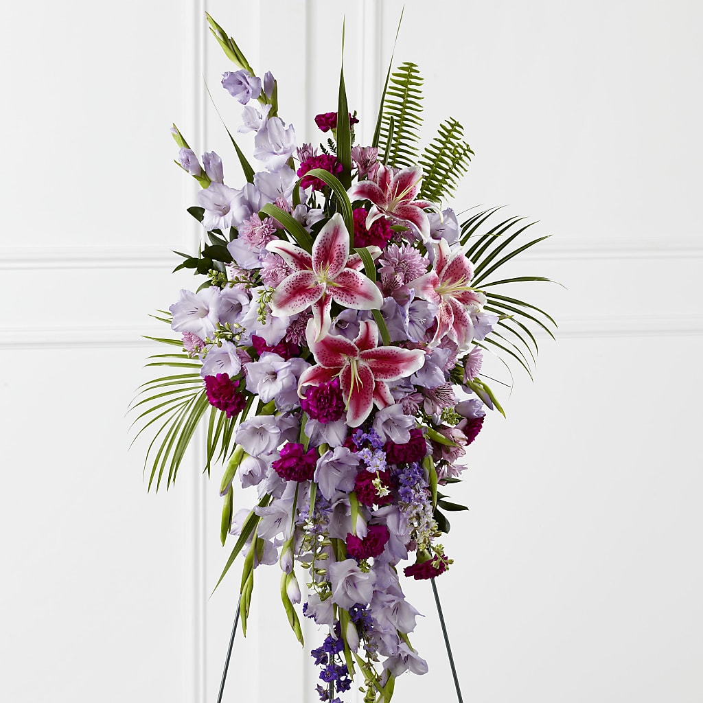 Tender Touch Standing Spray – Flowers By Lorena, Chino CA
