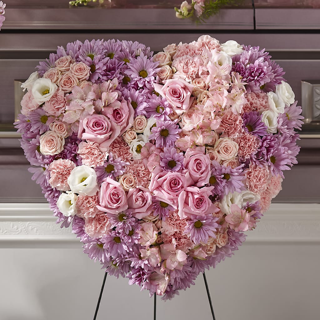 Heaven's Light Heart – Flowers By Lorena, Chino CA