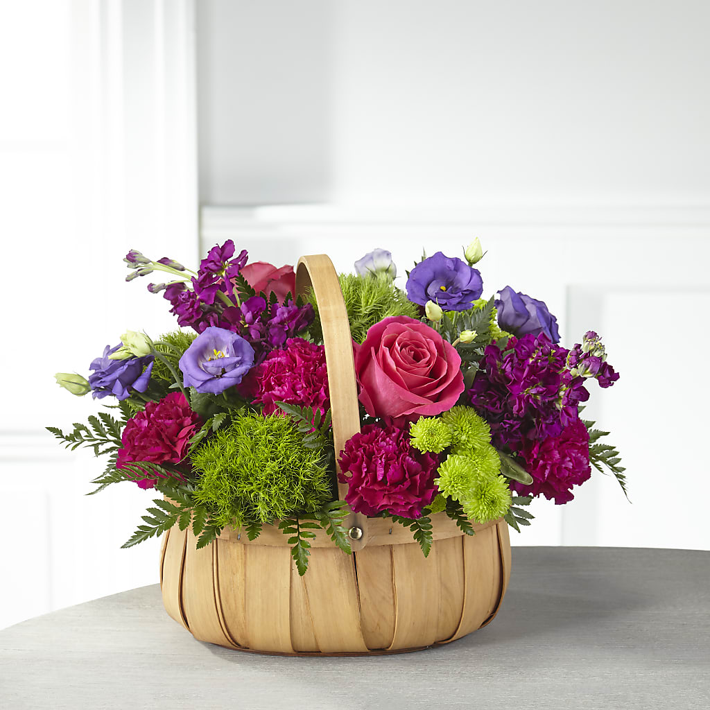 Serene Sanctuary Basket – Flowers By Lorena, Chino CA