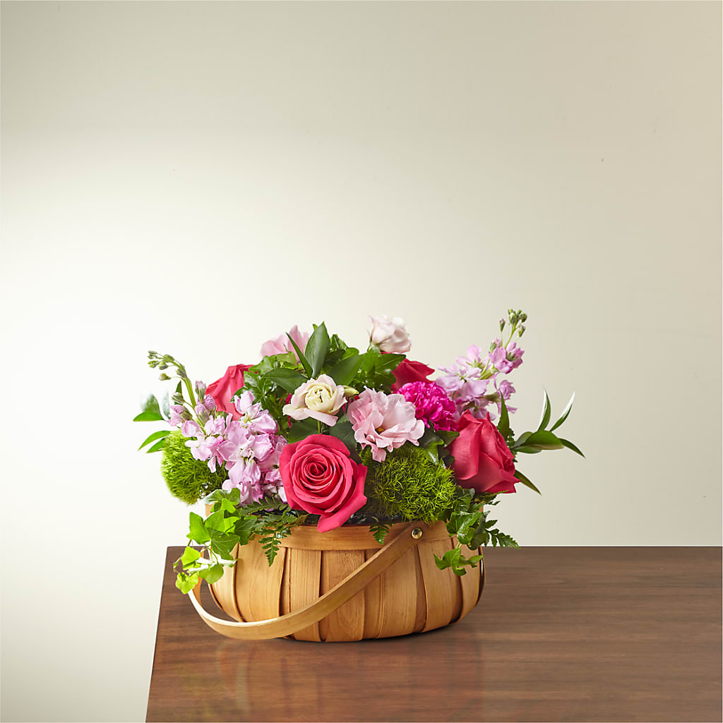 Radiance in Bloom Basket – Flowers By Lorena, Chino CA