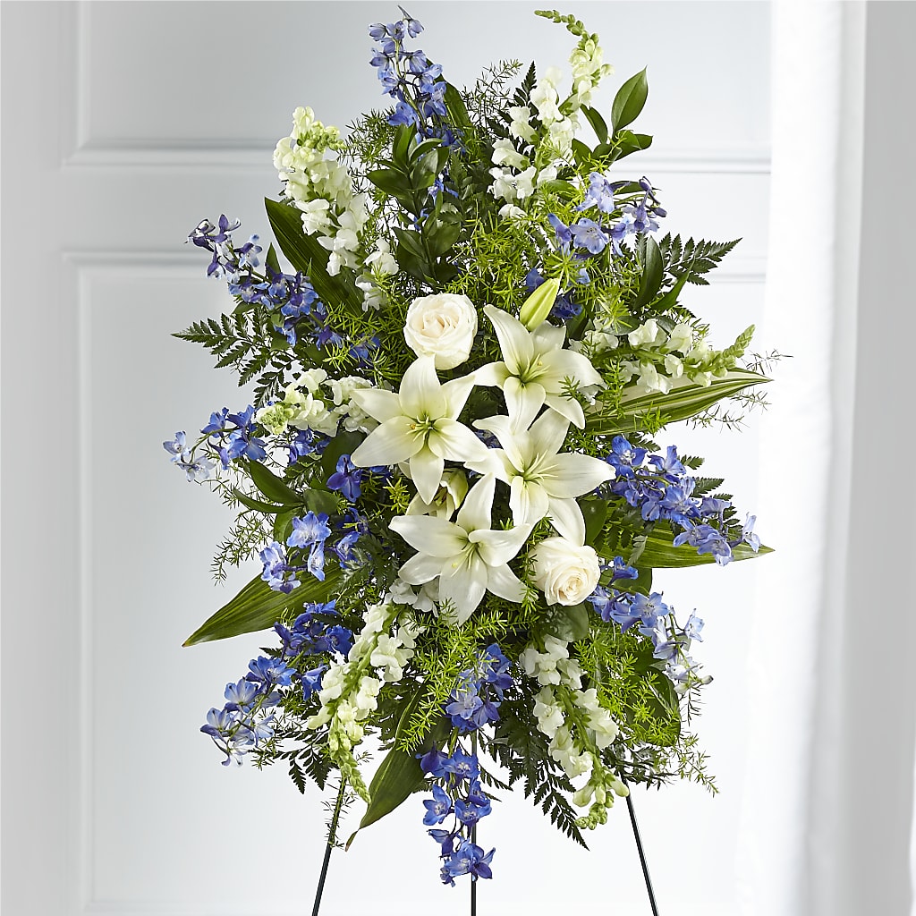 Faithful Friend Standing Spray – Flowers By Lorena, Chino CA
