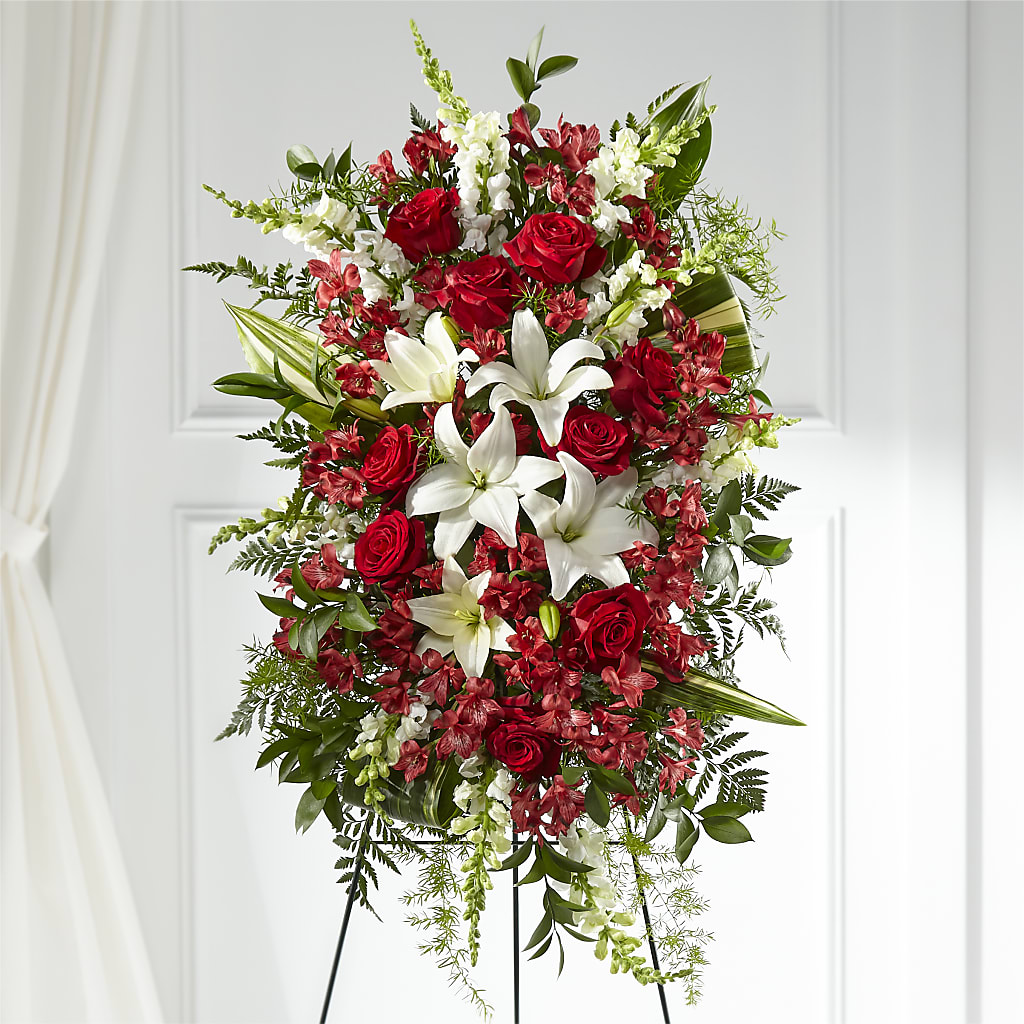 Everlasting Memory Standing Spray – Flowers By Lorena, Chino CA