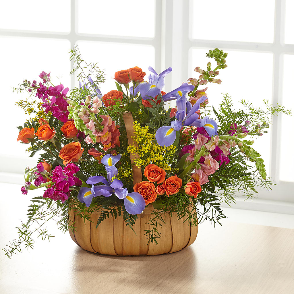Garden of Life Basket – Flowers By Lorena, Chino CA