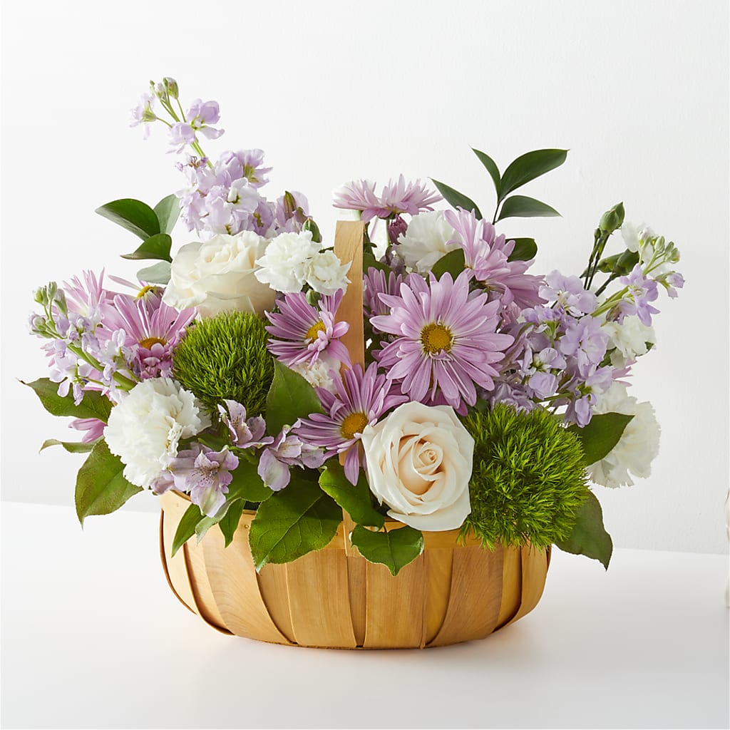 Peace & Love Basket – Flowers By Lorena, Chino CA