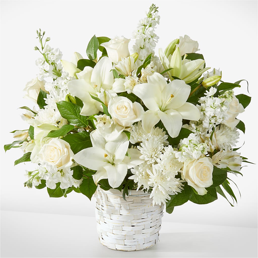 Peaceful Reflections Arrangement – Flowers By Lorena, Chino CA