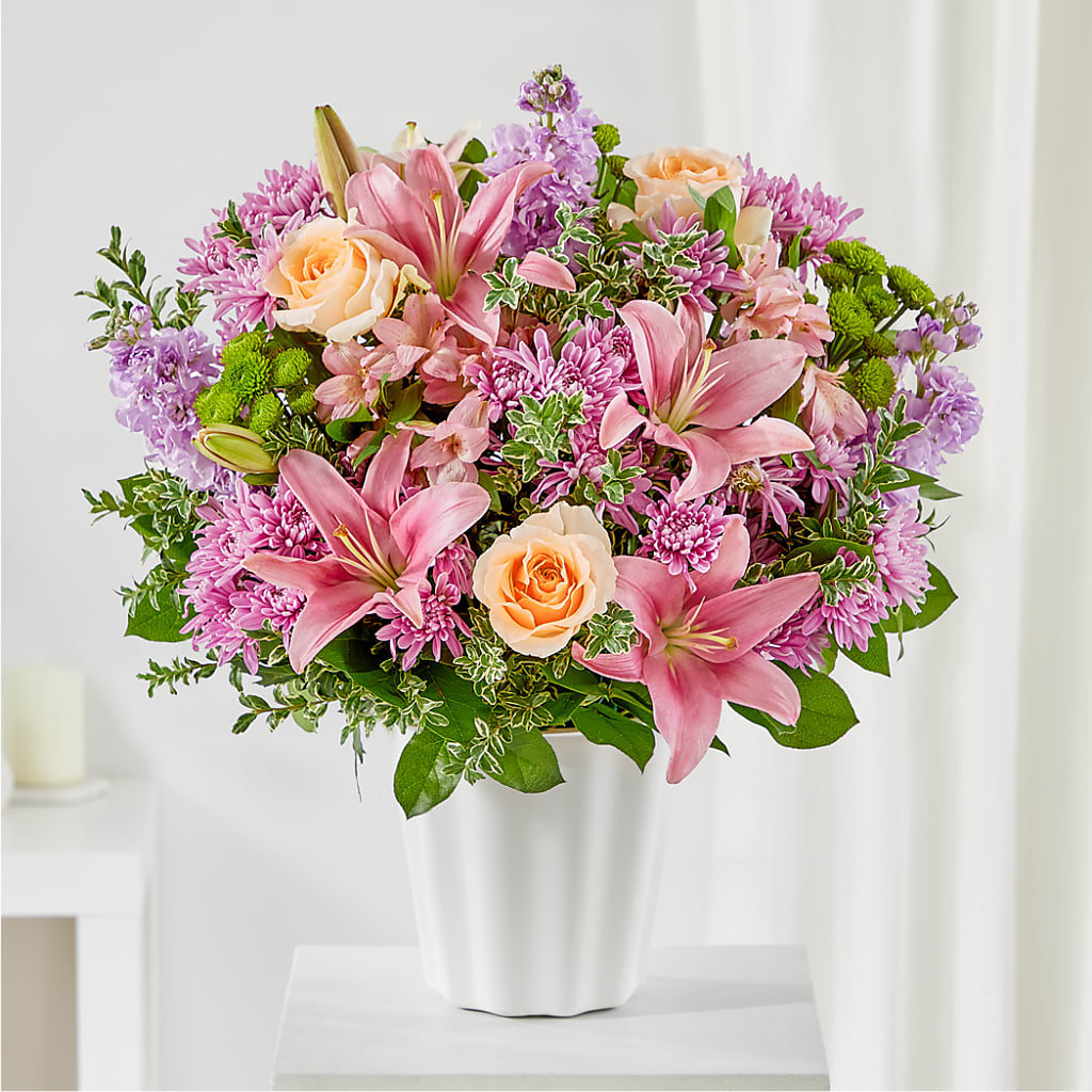 Supportive Embrace Tabletop Basket – Flowers By Lorena, Chino CA