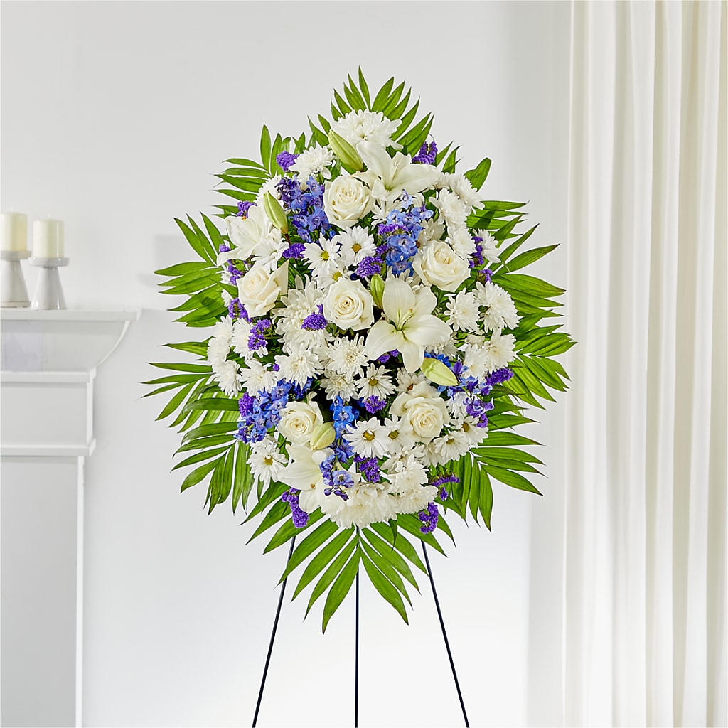 At Rest Standing Spray – Flowers By Lorena, Chino CA