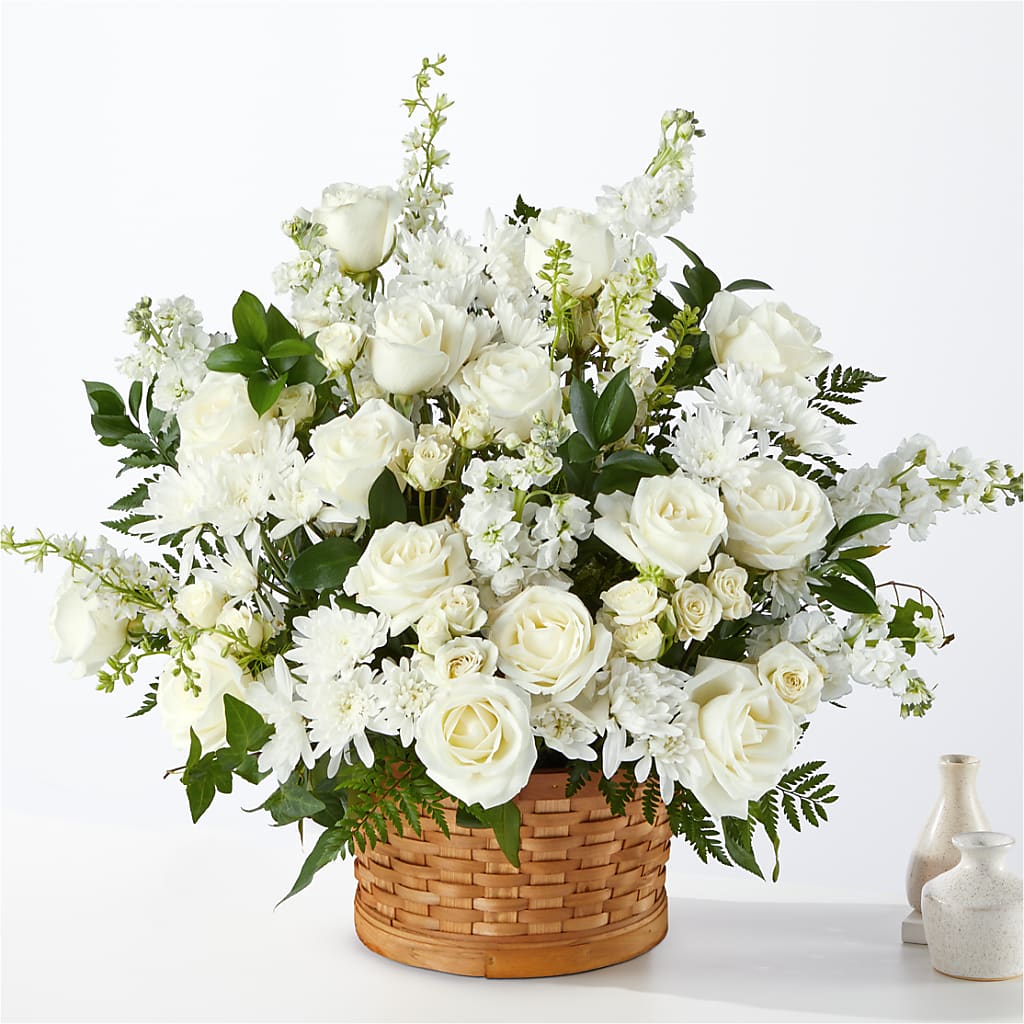 Heartfelt Condolences Arrangement – Flowers By Lorena, Chino CA