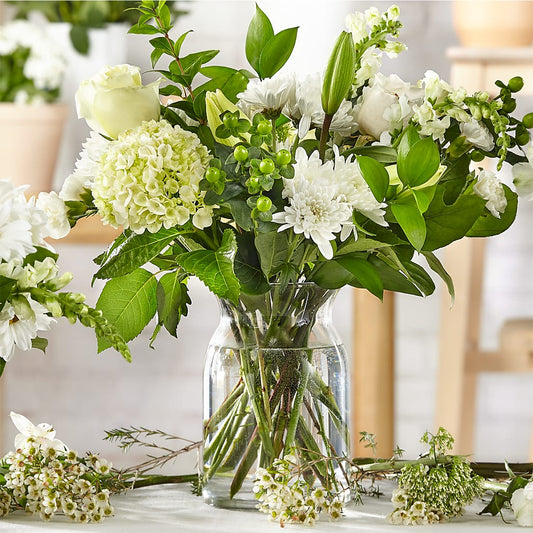 Classic Ivory – A Florist Original – Flowers By Lorena, Chino CA