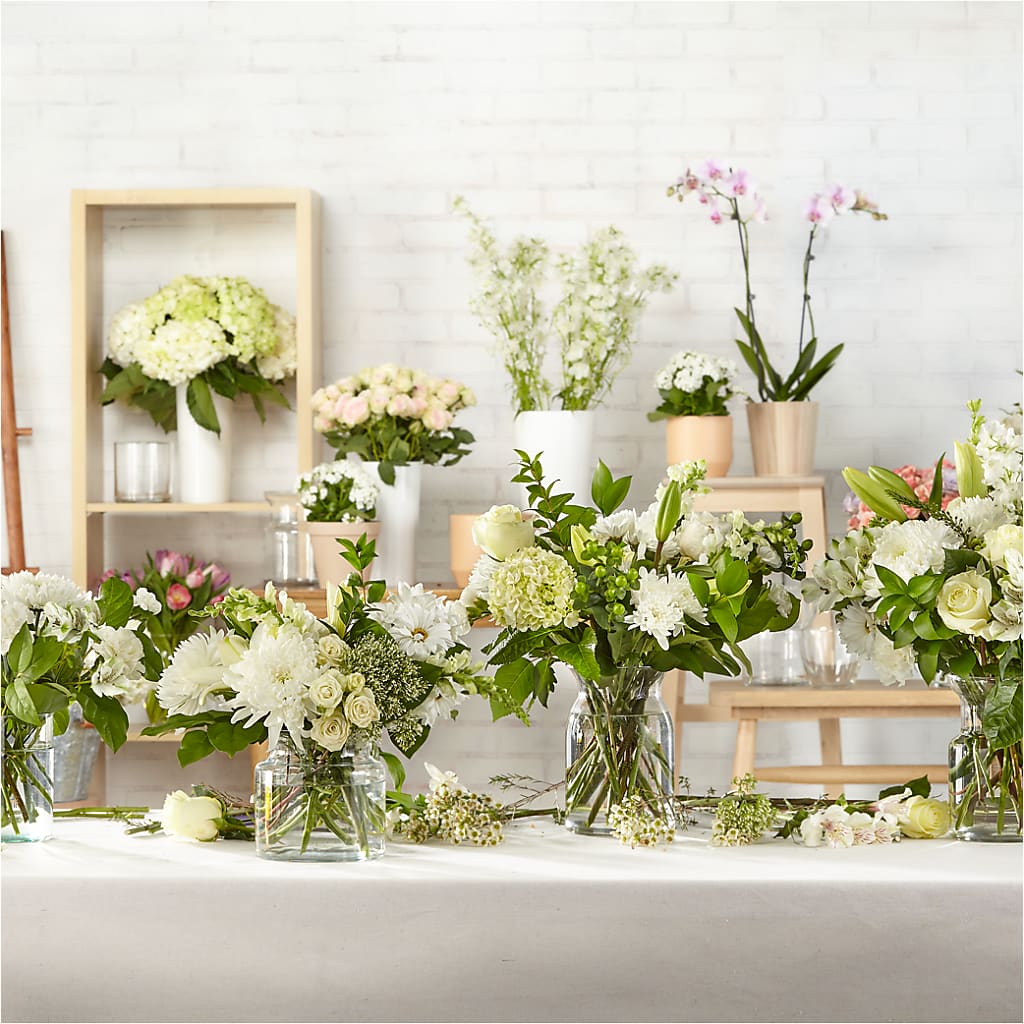 Classic Ivory – A Florist Original – Flowers By Lorena, Chino CA