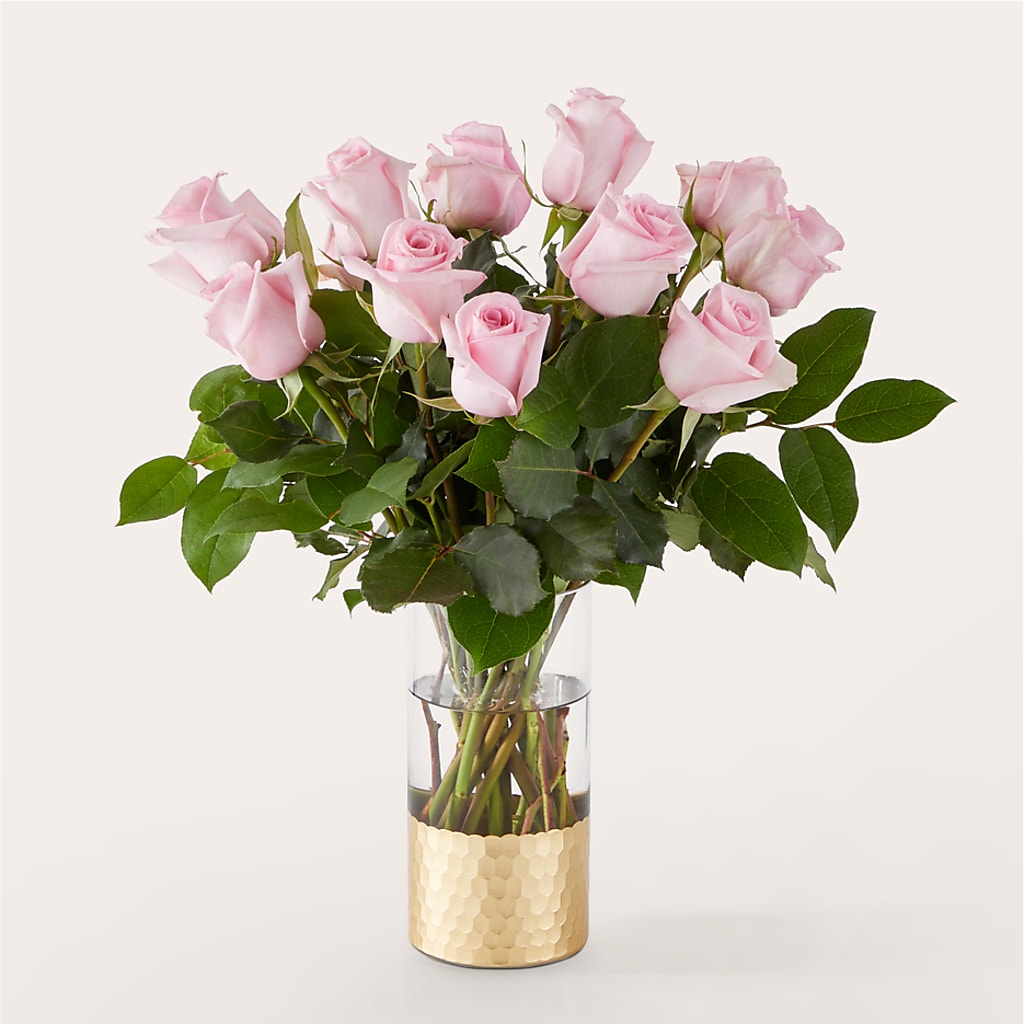 Picture Perfect Pink Rose Bouquet – Flowers By Lorena, Chino CA
