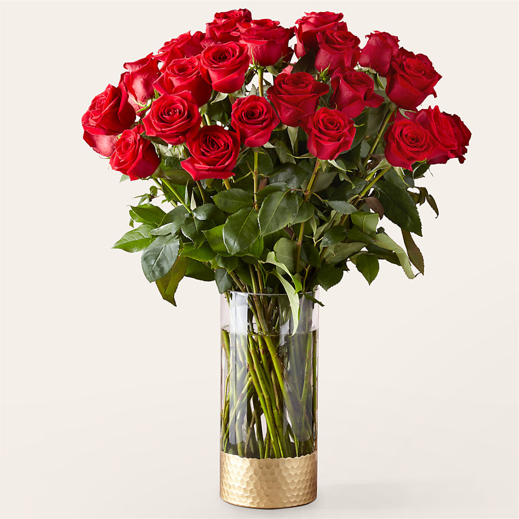Classic Love Red Rose Bouquet – Flowers By Lorena, Chino CA