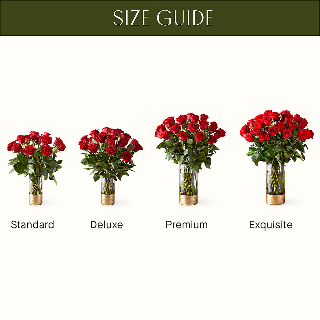 Classic Love Red Rose Bouquet – Flowers By Lorena, Chino CA