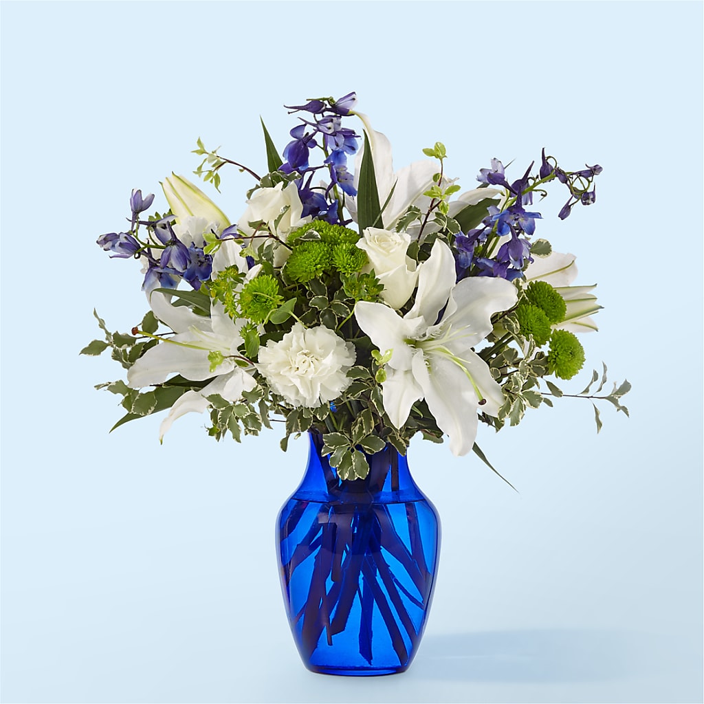 Santorini Bouquet – Flowers By Lorena, Chino CA