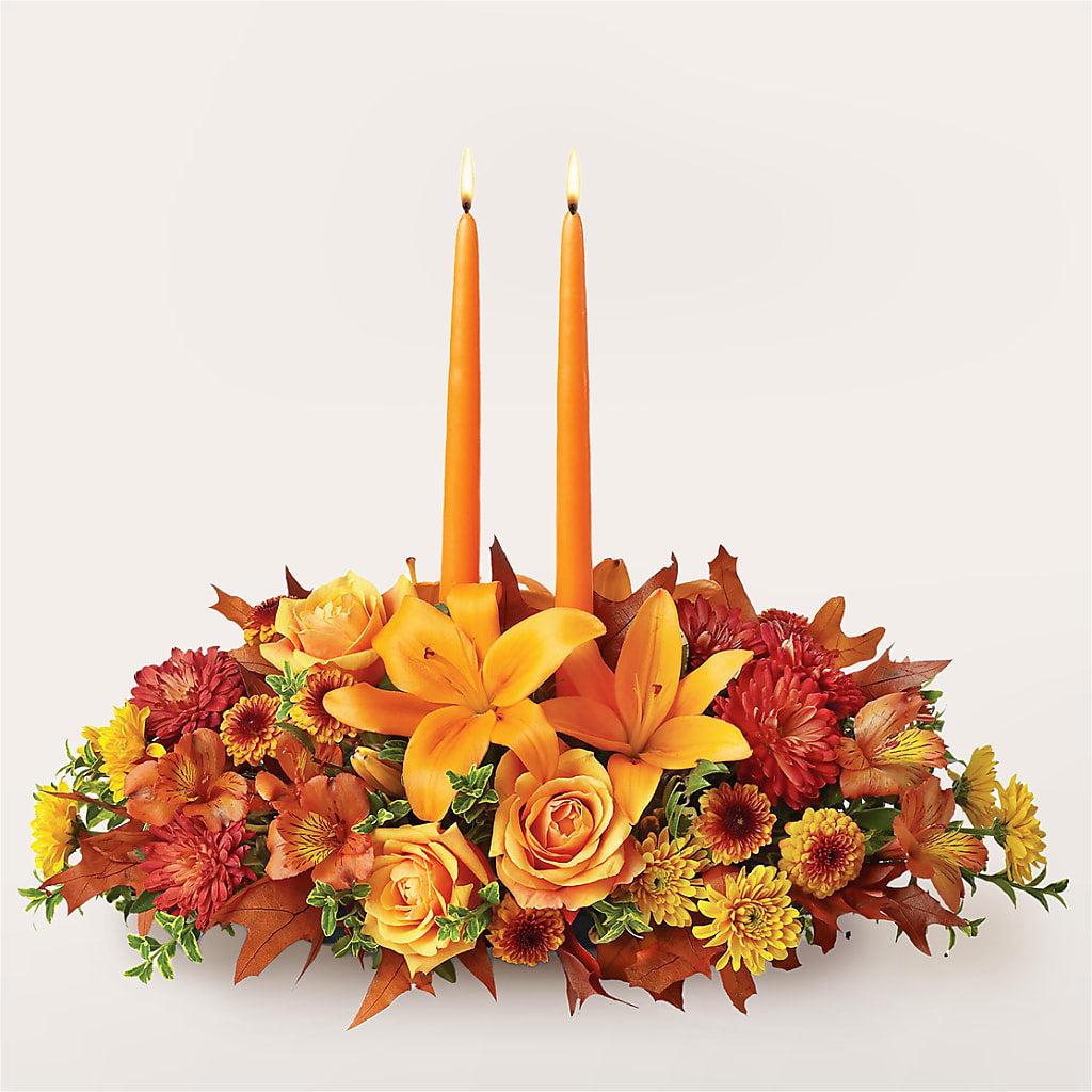 Traditions Centerpiece – Flowers By Lorena, Chino CA
