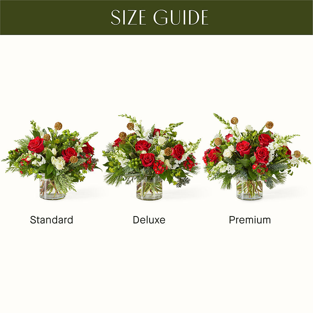 Deck the Halls Bouquet – Flowers By Lorena, Chino CA
