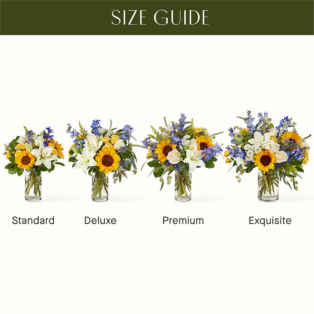 Wonderfully Sunny Bouquet – Flowers By Lorena, Chino CA