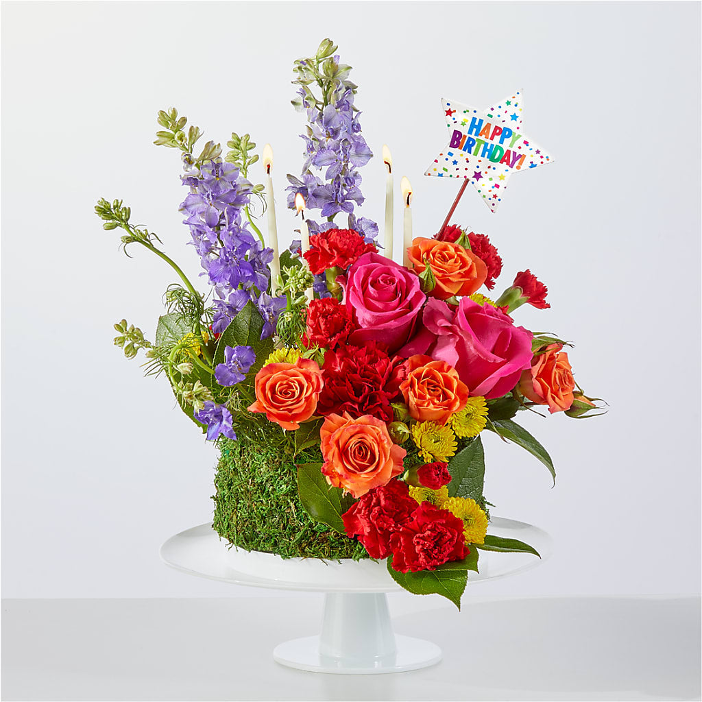 Best Year Yet Floral Cake – Flowers By Lorena, Chino CA