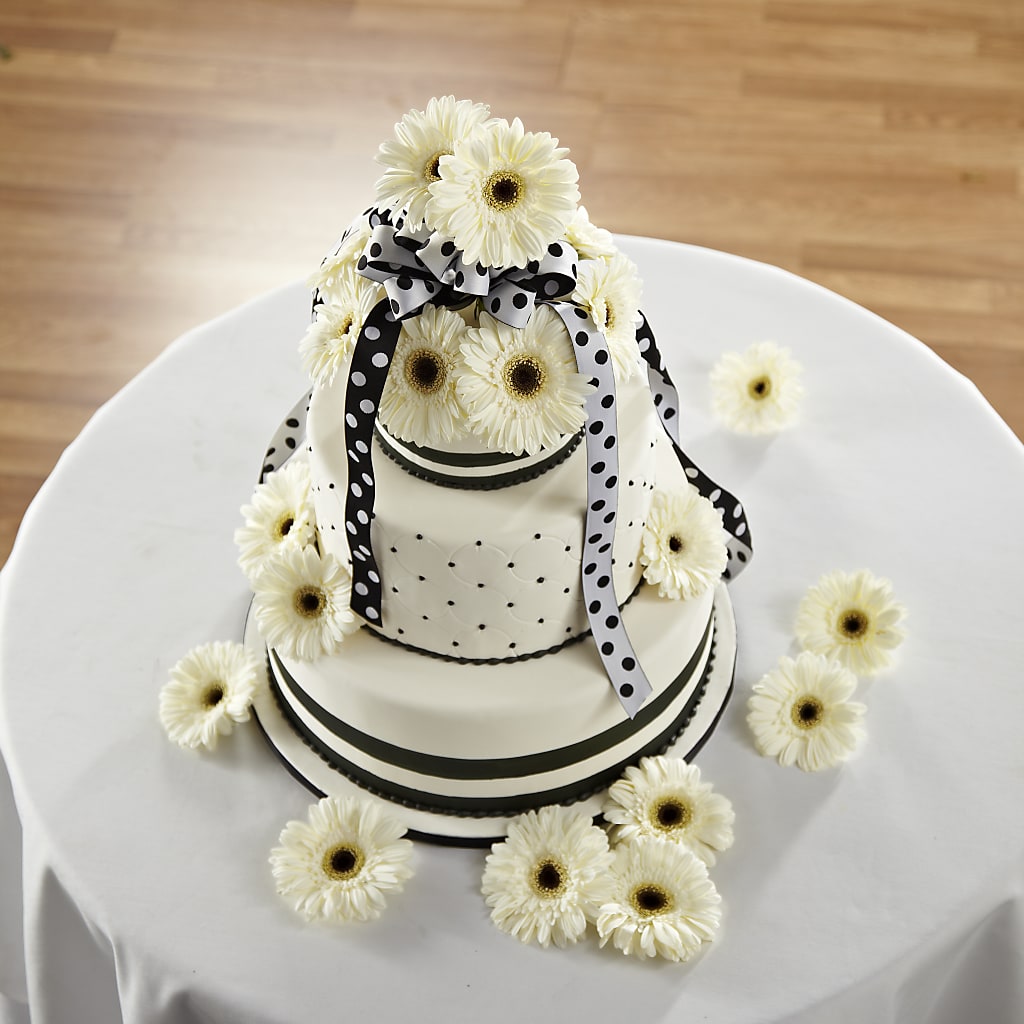 Simple Sophistication Cake Décor – Flowers By Lorena, Chino CA