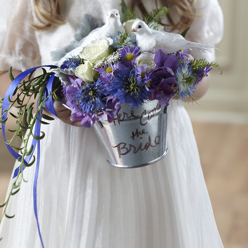 Enchantment Flower Girl Arrangement – Flowers By Lorena, Chino CA