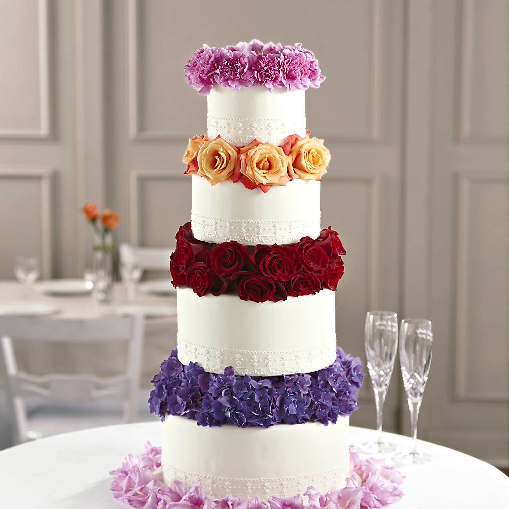 Infinite Love Cake Décor – Flowers By Lorena, Chino CA