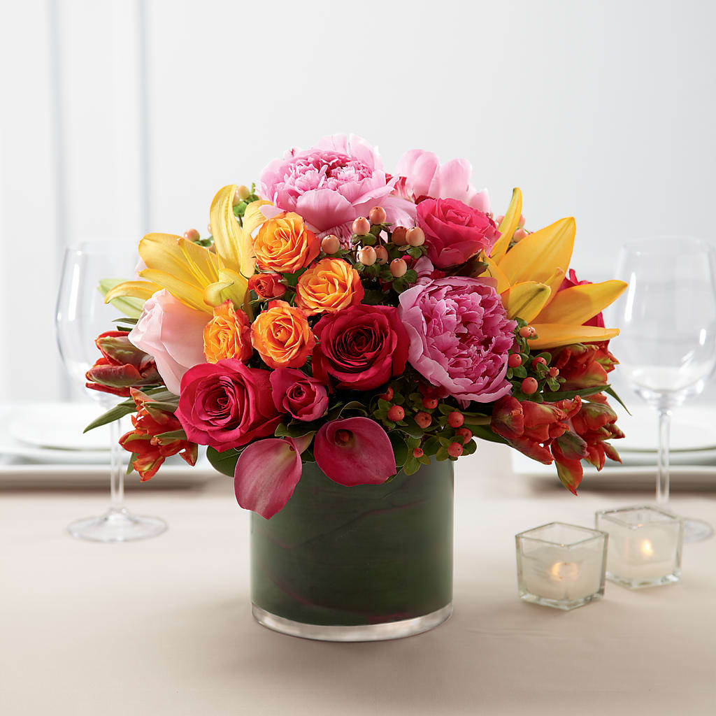 Color Mix Arrangement – Flowers By Lorena, Chino CA