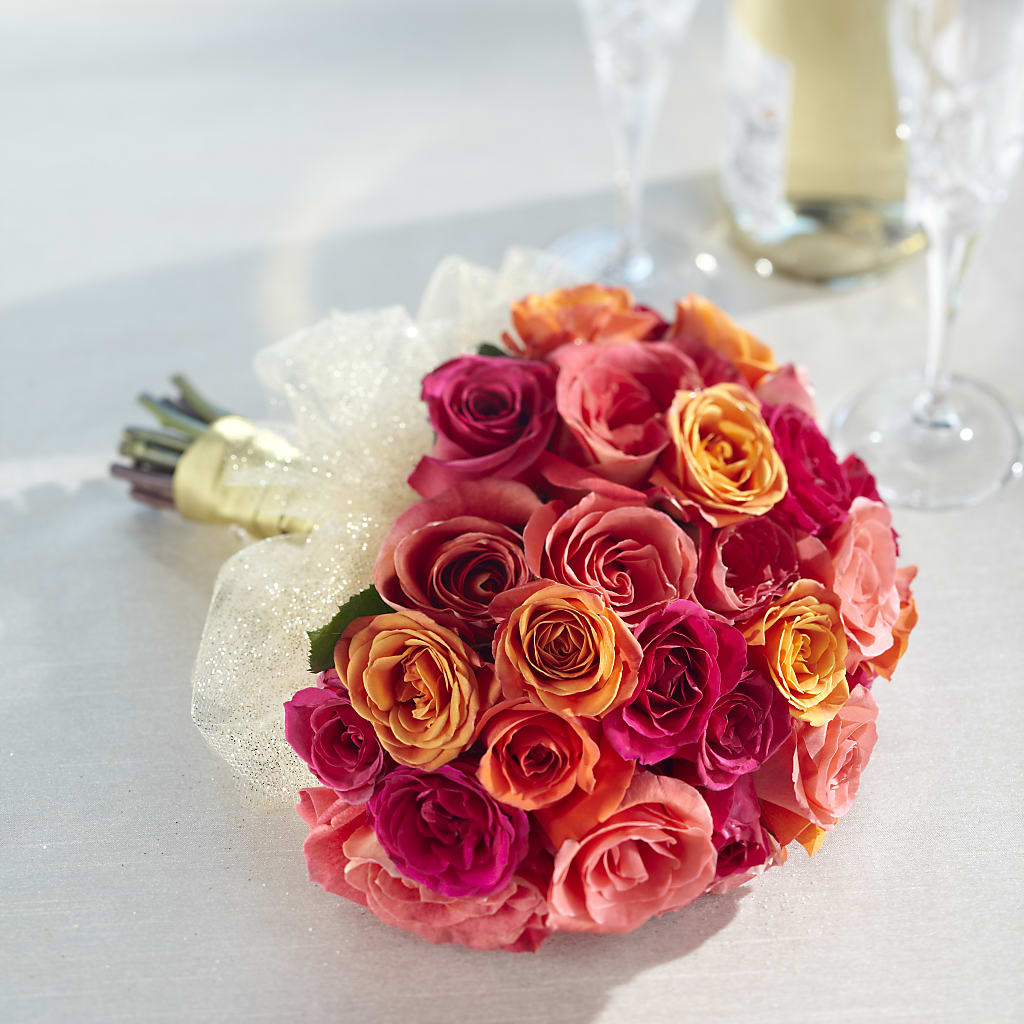 Sweet Roses Bouquet – Flowers By Lorena, Chino CA