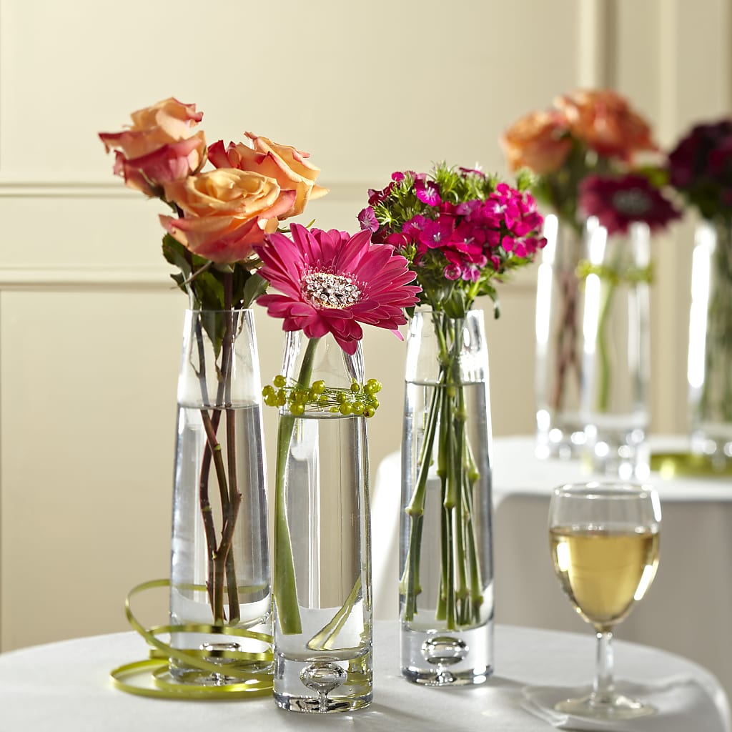 Sparkling Toast Centerpiece – Flowers By Lorena, Chino CA