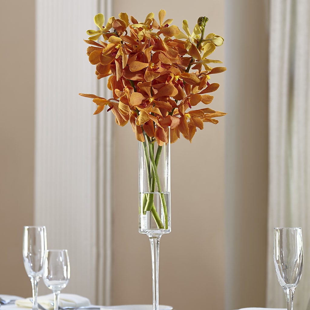 Orange Mokara Bouquet – Flowers By Lorena, Chino CA