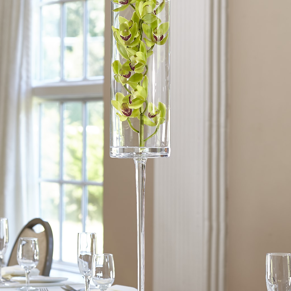 Green Mini Cymbidium Bouquet – Flowers By Lorena, Chino CA