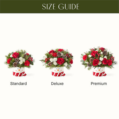 Jolly Snowman Bouquet –  Flowers By Lorena, Chino CA