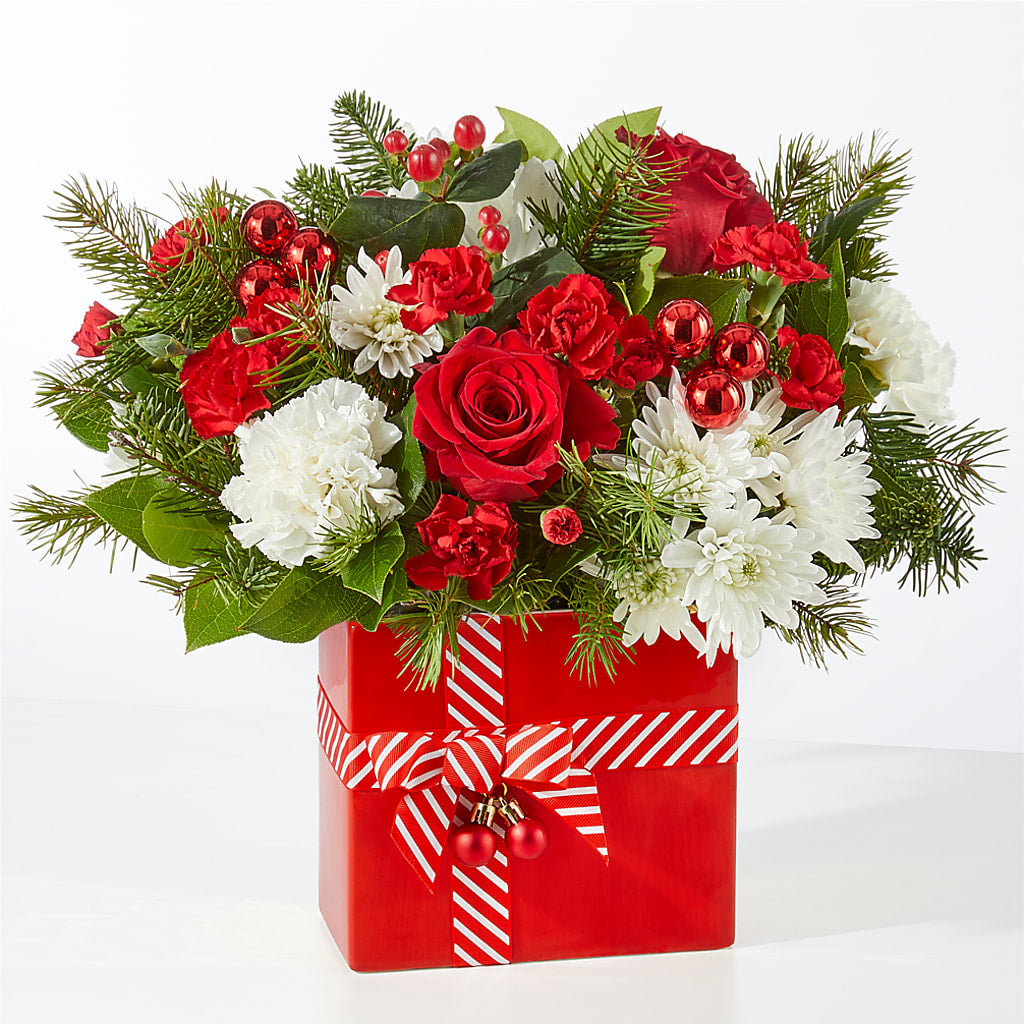 Presents Under the Tree Bouquet –  Flowers By Lorena, Chino CA