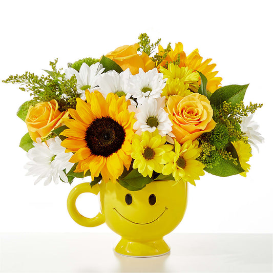 Be Happy Bouquet –  Flowers By Lorena, Chino CA